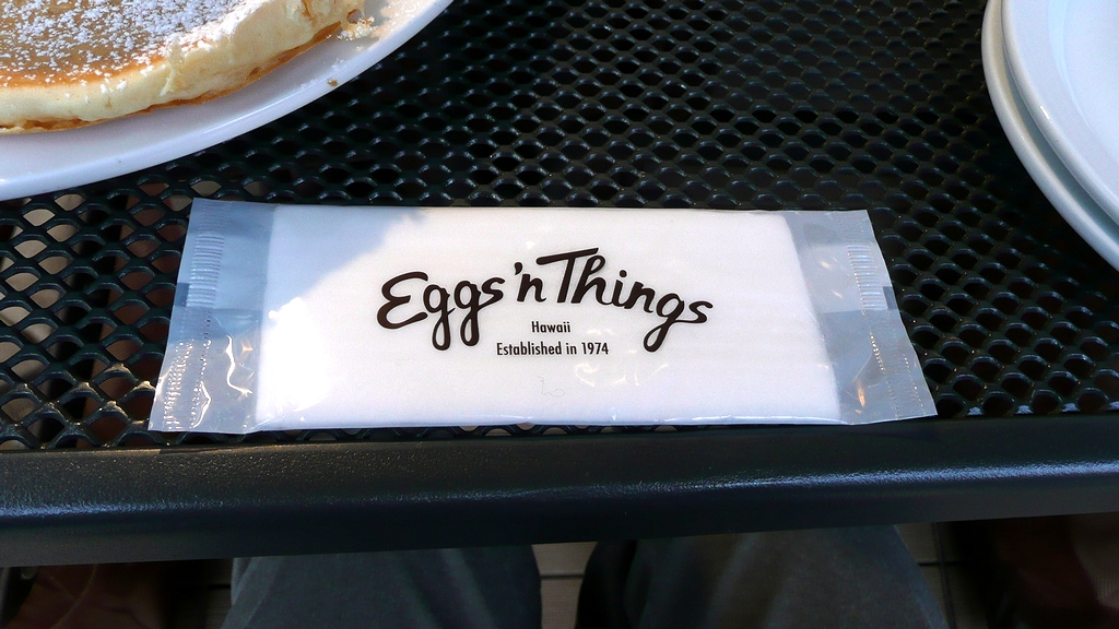 Eggs 'n Things （エッグスンシングス）でパンケーキ